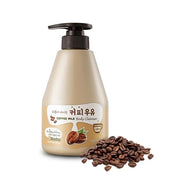WELCOS Kwailnara Coffee Milk Body Lotion & Body Wash Set – Moisturizing & Energizing Korean Skincare Bundle with Coffee Ex...