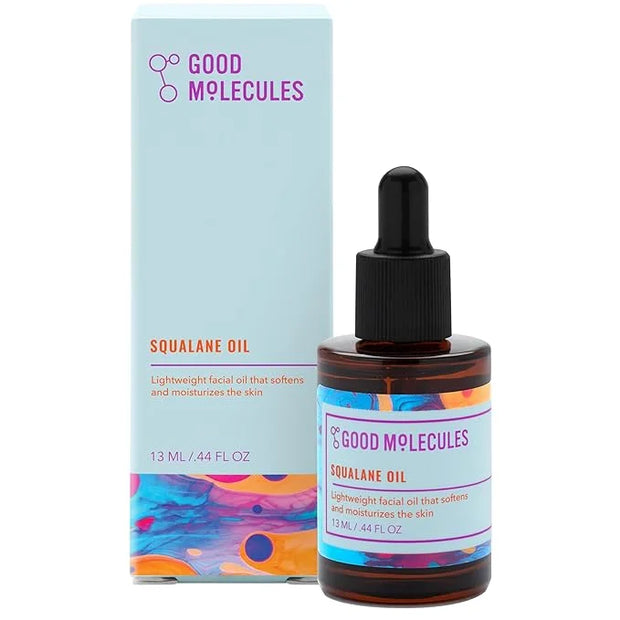 Good Molecules Squalane Oil - Moisturizer for Face, Skin, and Hair, Plumping, Firming, Anti-Aging - Skincare for Face to H...