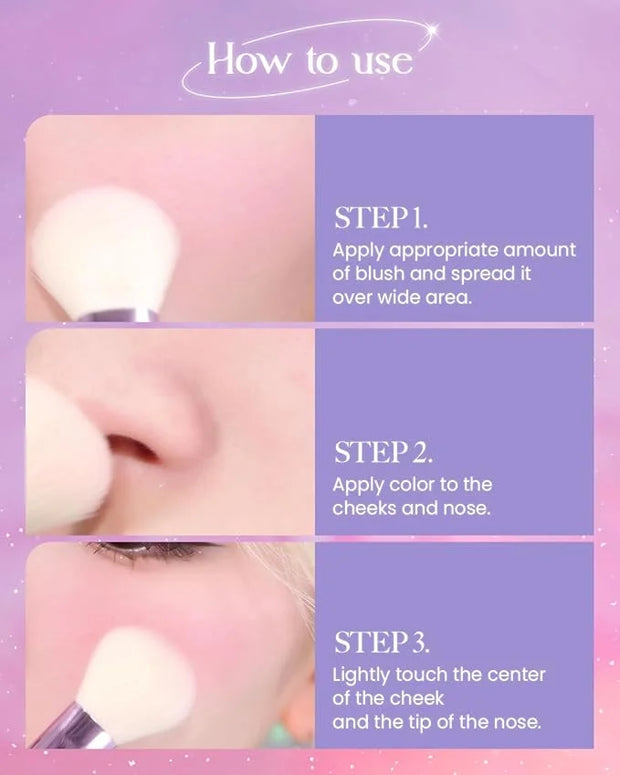 AMTS Face Blush Brush for Professional Quality Precision Makeup Application - Product Image