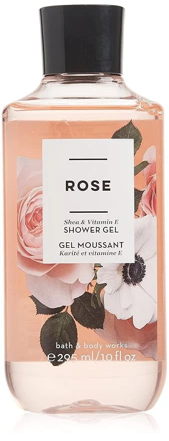 Bath & Body Works Rose Shea & Vitamin E Shower Gel 10 Oz (I0095210) - Product Image