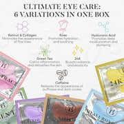 Variety Under Eye Patches (30 Pairs) Under Eye Patches for Dark Circles and Puffy Eyes, Under Eye Mask, Eye Care, Puffy Ey...
