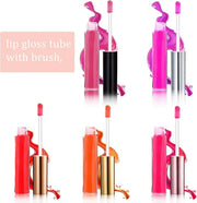 30 Piece Lip Gloss Tube 10 ml Empty Refillable Lip Balm Bottle Clear Plastic Gloss Container Reusable Lipstick Bottle with...
