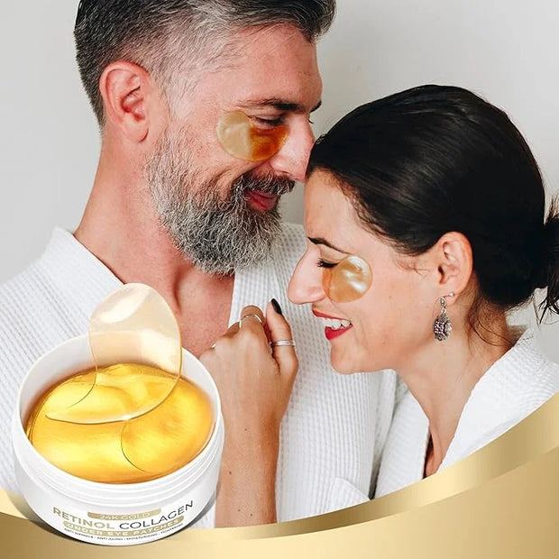 VELAMO ADVANCED Under Eye Patches: 24K Gold Under Eye Mask for Puffy - Retinol Patchology Eye Patches for Wrinkles and Dar...
