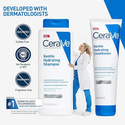 CeraVe Gentle Hydrating Conditioner, Hair Conditioner With Ceramides, Niacinamide & Hyaluronic Acid, Sulfate Free & Color ...
