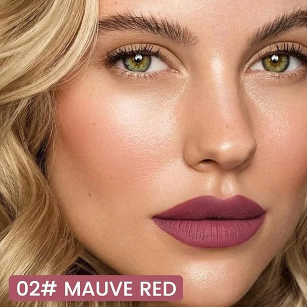 evpct Longwear Liquid Lip Liner Stain Marker Pen Long Lasting Waterproof, Mauve Red Matte Semi Permanent 24 Hour Lip Liner...