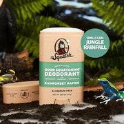 Dr. Squatch Natural Deodorant for Men - Odor-Squatching Aluminum Free - Coastal Mist & Rainforest Rapids (2.65 oz, 2-Pack)...