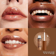 NYX PROFESSIONAL MAKEUP Butter Gloss Bling Lip Gloss, Non Sticky and Shiny Vegan Lip Makeup - Shimmer Down - Product Image