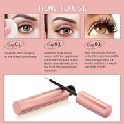 Premium Eyelash Growth Serum, Lash Growth Serum 5ML, Eyebrow Growth Serum with Peptides, Irritation-Free Eyelash Serum to ...