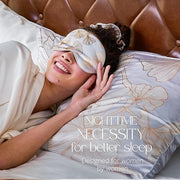 Grace & Company Silky Satin Eye Mask for Women - Premium Satin Silk Sleep Mask - Hydrating, Ultra Soft & Lightweight Vegan...