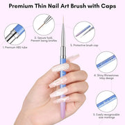 Makartt nail art brush set