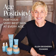 Kind Science Deluxe Kit - Skin Care by Ellen DeGeneres Full Size 5pc Set with Hydration Cream, Firming Serum, Radiance Oil...