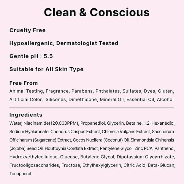 12% Niacinamide Serum with 1% Zinc PCA, Pore Minimizer for Face, Control Excess Oil and Sebum, Improve Uneven Skin Tone, D...