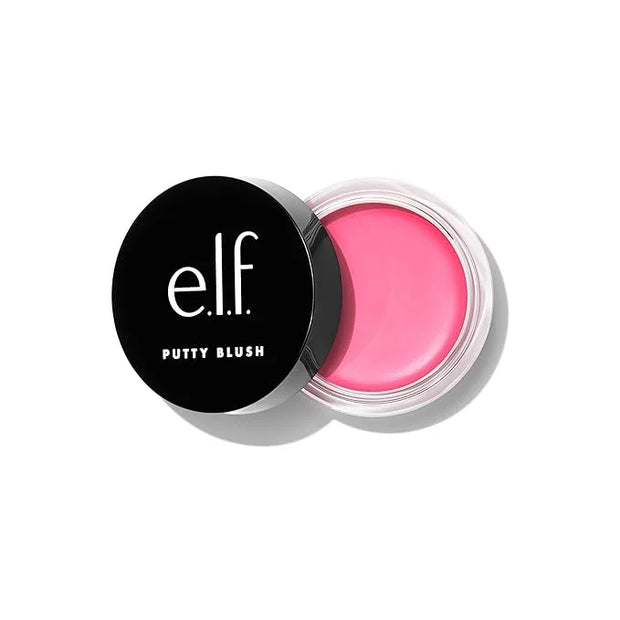e.l.f. Putty Blush, Creamy & High-Pigment Formula For A Natural Glow, Delivers A Semi-Matte & Powder Finish, Vegan & Cruel...