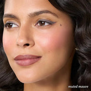 Julep Skip The Brush Cream to Powder Blush Stick - Muted Mauve - Blendable and Buildable Color - 2-in-1 Blush and Lip Make...