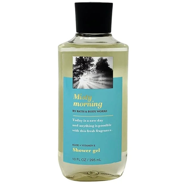 Misty Morning Aloe + Vitamin E Shower Gel Duo Gift Set - Full Size - Product Image