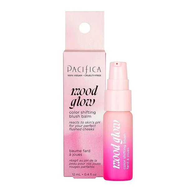 Pacifica Liquid Spray Blush Mood Glow PH Color Shifting Blush Balm Face Makeup, Color Shifting, Reacts to Skin pH, Hydrati...