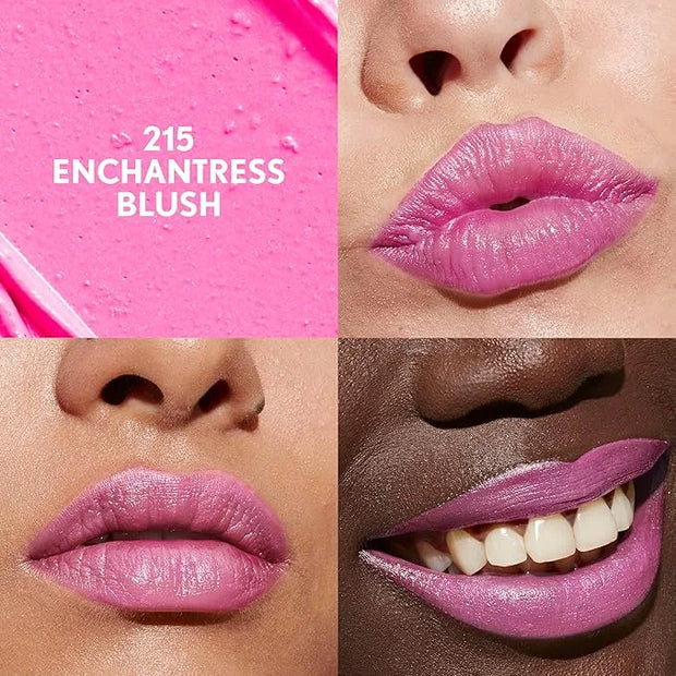 COVERGIRL Clean Lip Color, Enchantress Blush, Satin Finish, Squalane, Avocado & Aloe, Carmine-Free, Non-Drying, 0.12oz - P...