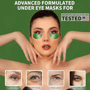 Under Eye Patches 70PCS, Green Tea Eye Patches for Puffy Eyes Treatment, Under Eye Masks for Dark Circles and Puffiness, N...