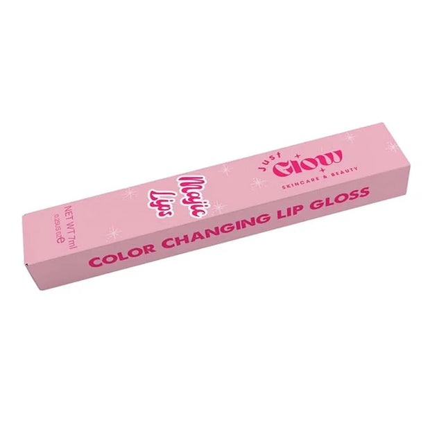 Just Glow Skincare & Beauty Magic Lips Color Changing Lip Gloss - Color Changing Lip Oil - Non-sticky, Hydrating, Moisturi...