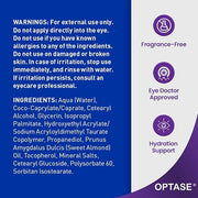 Optase LIFE Sensitive Eye Daily Renewal Cream - Hydrating Eye Cream for Skin Use Around Dry and Sensitive Eyes - Smooths F...