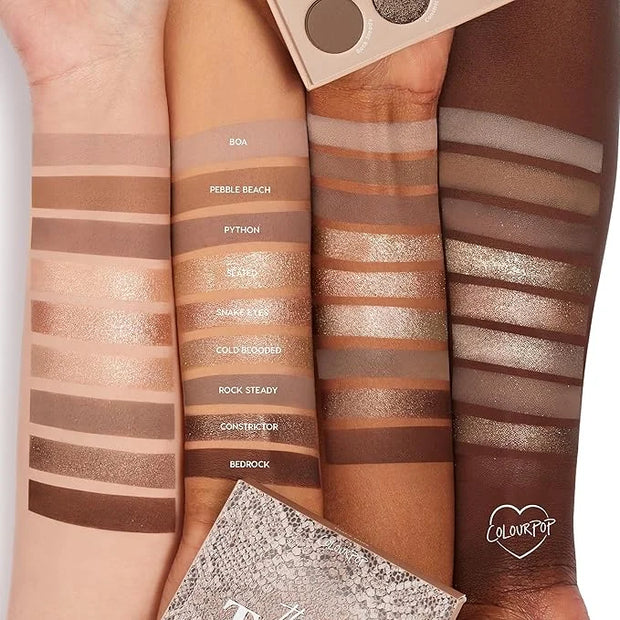 ColourPop That's Taupe Eyeshadow Palette - Cool-Toned Shadow Palette with Metallic and Matte Finishes - High-Pigment Eye M...