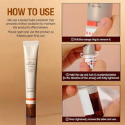 GOODAL Black Carrot Vita-A Retinol Eye Cream, Daily Cream for Under Eye, Smoothing Skin Care, K-Beauty, Korean Skincare - ...