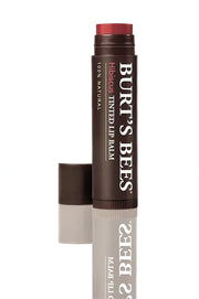 Burt's Bees 100% Natural Tinted Lip Balm, Hibiscus with Shea Butter & Botanical Waxes – 1 Tube - Product Image