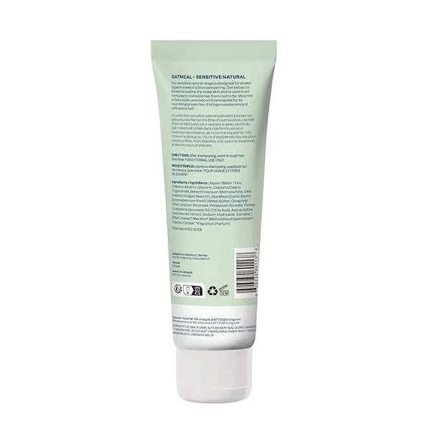 ATTITUDE Hair Conditioner for Sensitive Dry Scalp, Dry and Damaged Hair, Soothing Oat, Naturally Derived Ingredients, Derm...