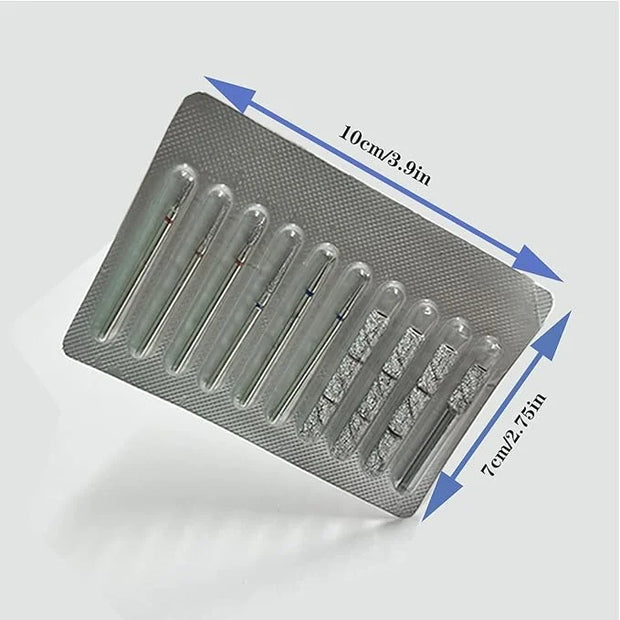 10 Piece Nail Drill Bits