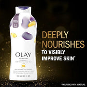 Olay Body Wash for Women, Age Defying with Vitamin E, 24hr Moisturizing, Hydrating & Refreshing, B3 Vitamin Complex, Free ...