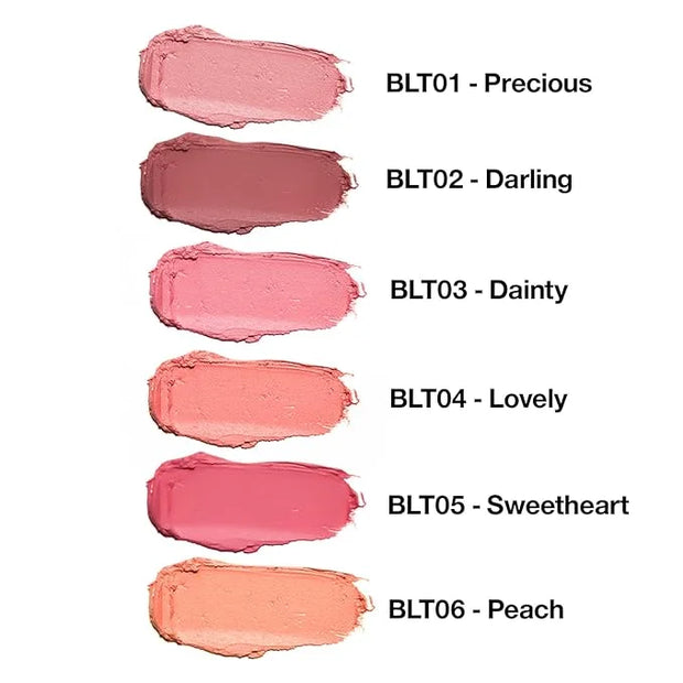 Palladio I'm Blushing 2-in-1 Cheek and Lip Tint, Buildable Lightweight Cream Blush, Sheer Multi Stick Hydrating formula, A...