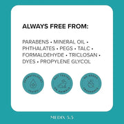 MEDIX 10% Glycolic Acid + Lactic Acid Leave-On Exfoliating Skin Care Body Gel | AHA Exfoliant Body & Face Serum Refines + ...