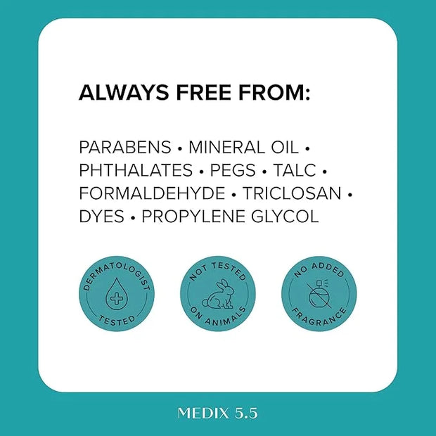 MEDIX 10% Glycolic Acid + Lactic Acid Leave-On Exfoliating Skin Care Body Gel | AHA Exfoliant Body & Face Serum Refines + ...
