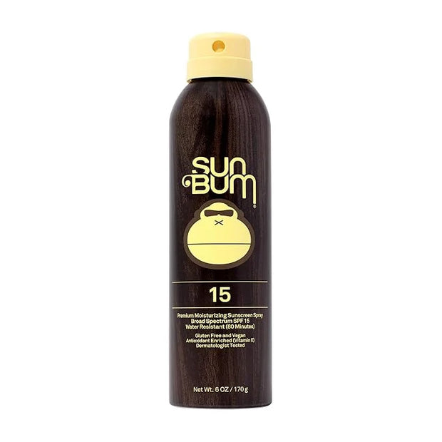 Sun Bum Original SPF 15 Sunscreen Body Spray - Broad Spectrum Moisturizing Sunscreen with Vitamin E - Hawaii 104 Act Compl...