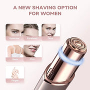 Facial Hair Remover for Women(Gen 3 Pro), Eyebrow Facial Trimmer, Luxury 2 in1 Hair Removal Device for Face, Lip, Nose, wi...