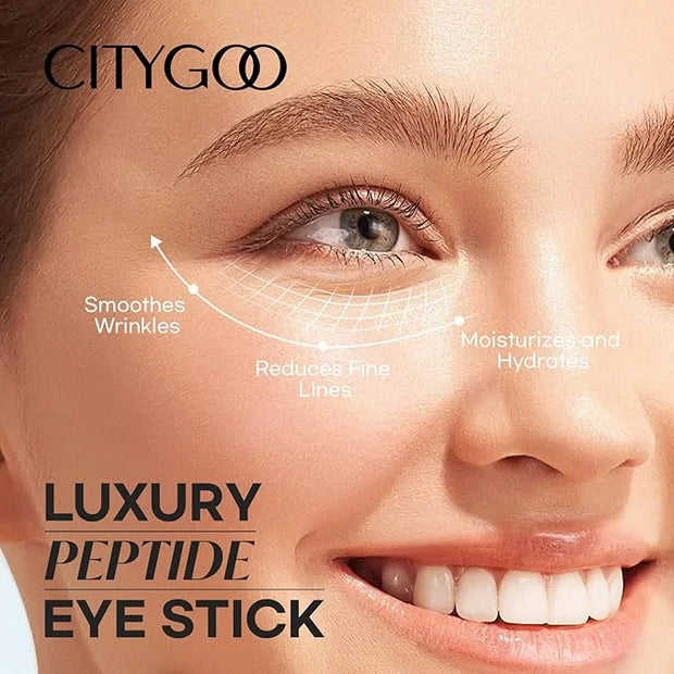 CITYGOO Retinol Eye Stick With Collagen, Hyaluronic Acid For Dark Circle, Under Eye Cream Anti Aging, For Puffiness and Ba...