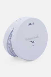 ETUDE Sebum Soak Pact | Facial Oil Control and Soft Skin with this Mineral Powder that Absorbs Sebum for a Matte Face | K-...