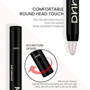 evpct 2Pcs Cream Eyeshadow Brightener Sticks Set for Eyes Waterproof, Champagne Shimmer & Pearl Shimmer Matte Metallic Eye...
