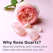 Rose Quartz Face Roller - Relaxation Gifts for Women, Skin Care Tools for Fine Lines and Wrinkles, Teenage Girl Gifts, Bea...
