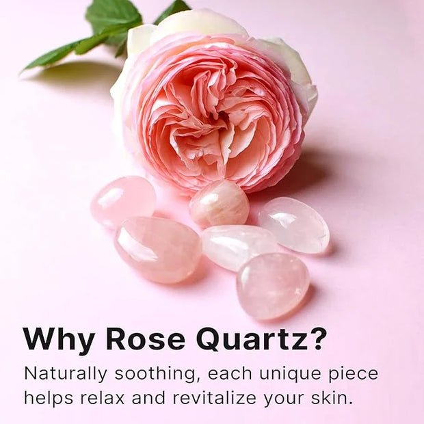 Rose Quartz Face Roller - Relaxation Gifts for Women, Skin Care Tools for Fine Lines and Wrinkles, Teenage Girl Gifts, Bea...