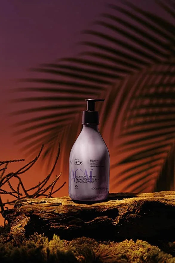 natura - Ekos Açaí Collection Bio-Beauty Gift Set (4 Products) - Body Lotion, Hand Cream, Shower Oil, and Shower Gel - Gif...