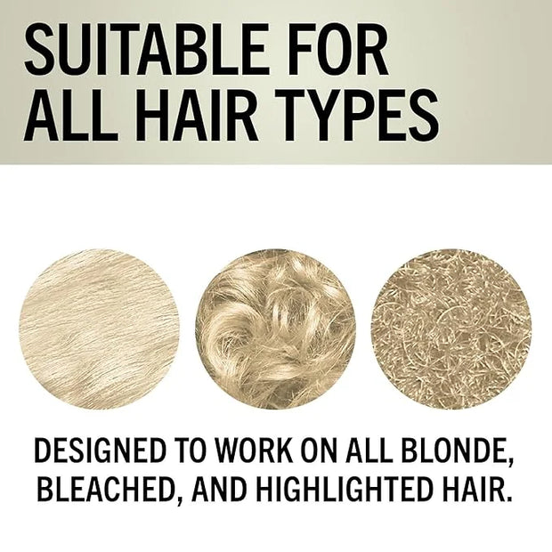 Schwarzkopf Keratin Blonde Anti Brass Purple Mask, 1 Application - Hair Dye Treatment Neutralizes Brassiness and Yellow Un...