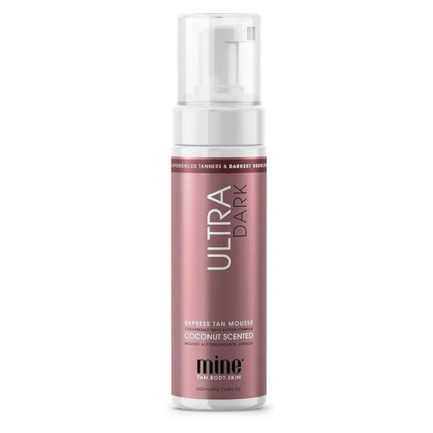 MineTan Ultra Dark Self Tanner Mousse - Clean, Sunless Tanner For An Iconic Beach Bronze & Glowing Skin Finish, Body + Fac...
