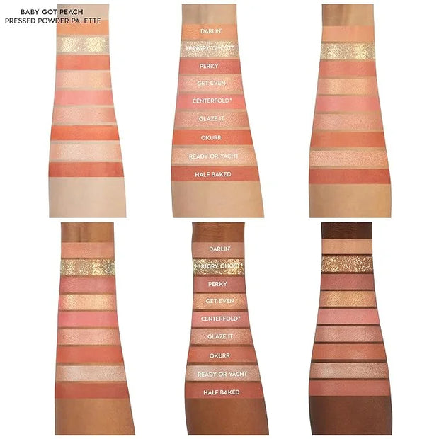 ColourPop Baby Got Peach Shadow Palette - Orange 3 oz