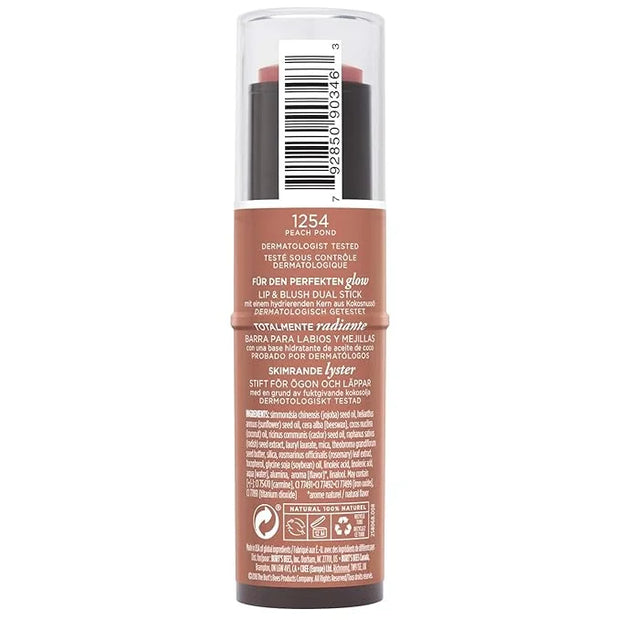 BURTS BEES Peach Pond All Aglow OZ