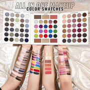 UCANBE Eyeshadow Palette with 15 Brushes Makeup Sets, Pigmented