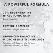skyn ICELAND Dissolving Microneedle Under Eye Patches with 39% Hyaluronic Acid & Peptides No-Slip Eye Masks for Firming Wr...