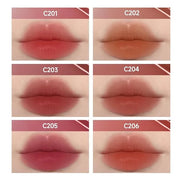 Hydrating Lip Serum Cream, Longlasting Moisturizing, Lightweight Lip Gloss, Semi-Matte Lipstick with Vitamin E, Crithmum M...