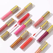 AMORIX 24 Pack Gold Crystal Lip Gloss Tubes with Wand 5ml Empty Lip Gloss Containers Lipgloss Bottles with Stoppers 2pcs S...