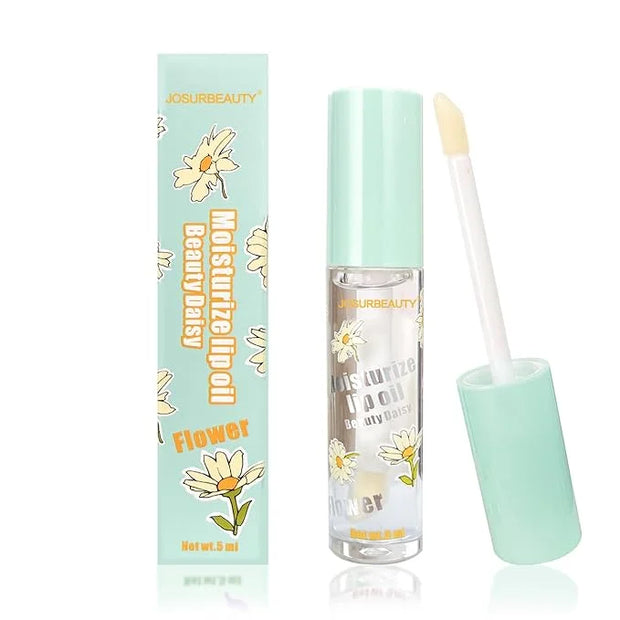 Hydrating Lip oil for women - clear lip gloss oil, Plumping Lip Oil for Dry Lip and Lip Care, Non-Sticky Long Lasting Lip ...
